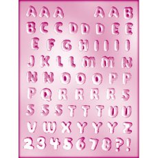 画像2: 〒 CK チョコレート型／アルファベット英字＆数字?!　 (2)