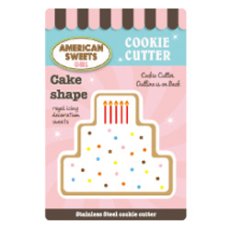 画像1: 〒 クッキー型（AS）ケーキ【ステンレス】 (1)