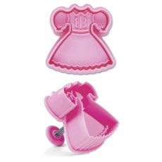 画像2: クッキー型（Stadter）スタンプ（バネ式）ワンピース (2)