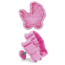 画像2: ＜SALE＞クッキー型（Stadter）スタンプ（バネ式）ベビーカー (2)