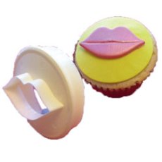 画像2: 〒 FMM カップケーキカッター／唇×丸型 (2)