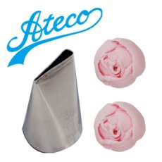 画像1: Ateco 口金（ステンレス）ローズ No.127 (1)