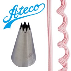 画像1: 〒 Ateco 口金（ステンレス）スター No.19 (1)