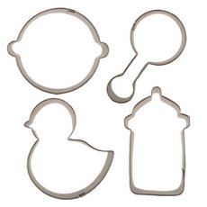 画像2: 〒クッキー型セット4個／ベビー【ステンレス】 (2)