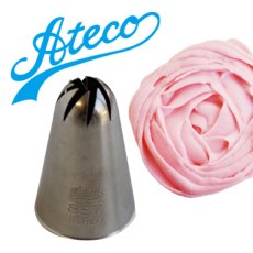 画像1: Ateco 口金（ステンレス）渦巻き12mm No.887 (1)