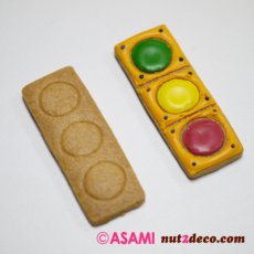 画像2: 〒 クッキー型（Stadter）シグナル信号機【ステンレス】 (2)