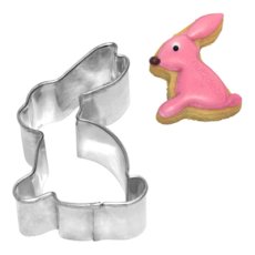 画像1: 〒 クッキー型★ミニ／座ったウサギ (1)