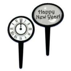 画像1: 〒 ケーキピック／HAPPY NEW YEAR （2種6本入） (1)