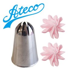 画像1: Ateco 口金（ステンレス）フラワー形 No.858 (1)