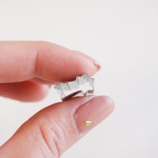 画像2: 〒 抜き型（超ミニ）ダブルカッター（Stadter）流れ星 1.5cm【ステンレス】 (2)