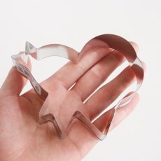 画像5: 〒 クッキー型（Ann Clark）バナー付きハート (5)