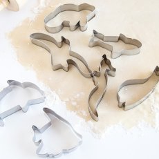 画像1: クッキー型（FoxRun）海の生き物セット・7個セット箱【ブリキ】 (1)