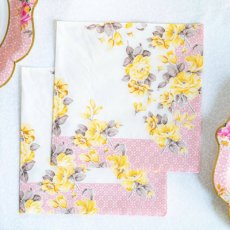 画像1: 〒 紙ナプキン（33cm）トゥルリーフラワー／20枚入 (1)