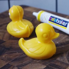 画像1: 〒CK チョコレート型（立体3D）アヒル 6 (1)