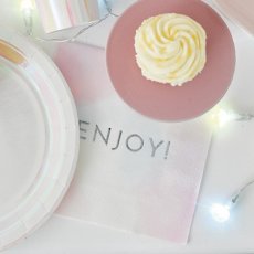 画像1: 〒 紙ナプキン（33cm）パステル／ENJOY／ 16枚入 (1)