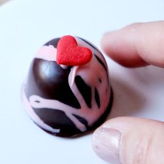 画像1: ボンボンショコラのチョコレート型／丸プレーン 30mm (1)