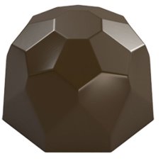 画像2: ポリカーボネート製チョコレート型／ダイヤカットドーム（12g）30mm (2)