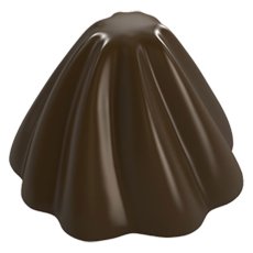 画像2: ポリカーボネート製 チョコレート型／絞り出し256（10g）30mm (2)