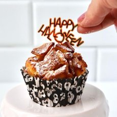 画像1: 〒 ケーキピック／HAPPY HALLOWEEN（6本入） (1)