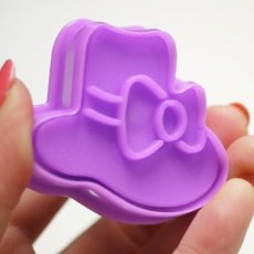 画像5: クッキー型（Stadter）スタンプ（バネ式）リボン帽子 (5)