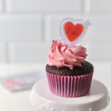 画像2: 〒 ケーキピック／レトロ・バレンタイン（３本入）Be My Valentine (2)