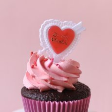 画像3: 〒 ケーキピック／レトロ・バレンタイン（３本入）Be My Valentine (3)