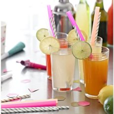 画像2: 〒 プラスチック製ストロー（太）Party Time 12本入り (2)