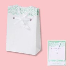 画像1: ミニペーパーバッグ（10セット入）ミントレース (1)