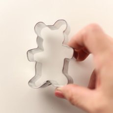 画像2: 〒 クッキー型2個セット／テディ・カップル (2)