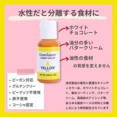 画像3: 	チョコレート着色料／イエロー（米国製）chefmaster (3)