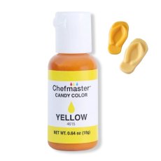 画像1: 	チョコレート着色料／イエロー（米国製）chefmaster (1)