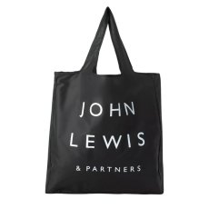 画像3: 〒 John Lewis（ジョンルイス）ポーチ一体型の折りたたみ大きめエコバッグ (3)