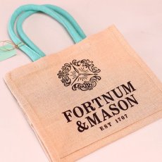 画像2: フォートナム&メイソン ジュートバッグ Fortnum & Mason トートバッグ (2)